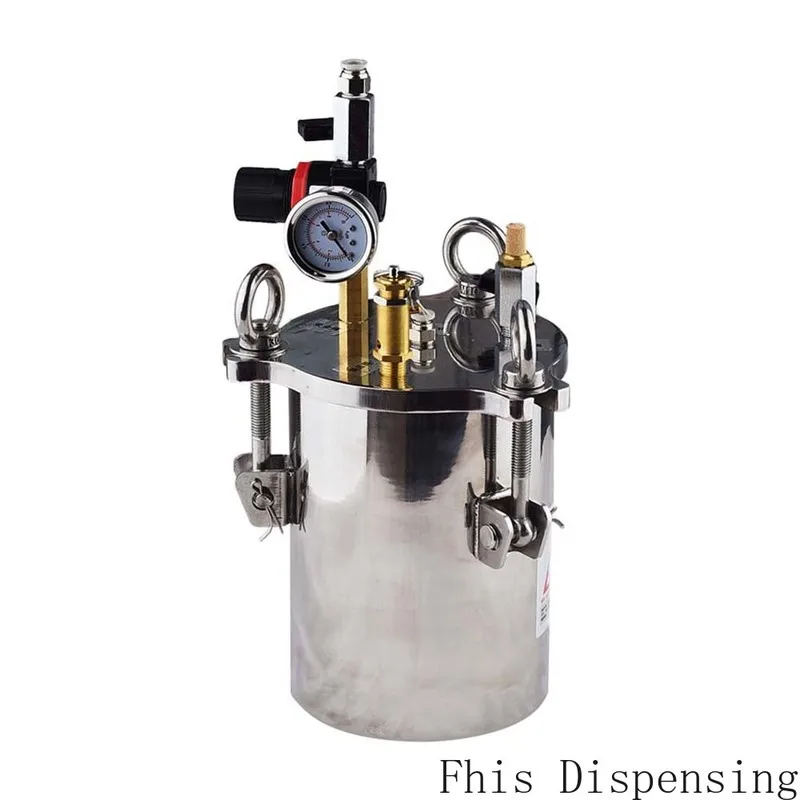 Автоматический Диспенсер AB Bicomponent резервуар из нержавеющей стали с регулируемым