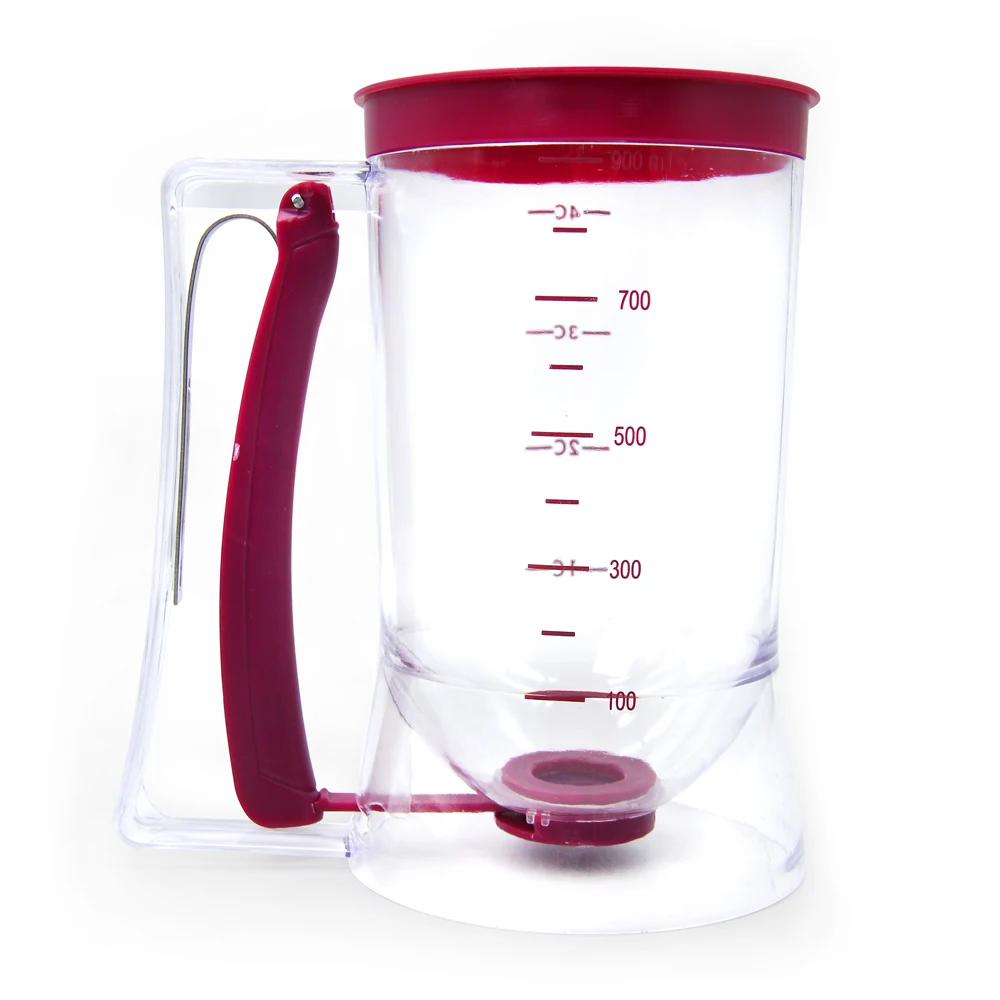 Cupcakes Pancakes Dispenser Cookie Cake Muffins Baking Waffles Dough Dispenser Cream Separator Measuring Cup Doser for Hotcakes