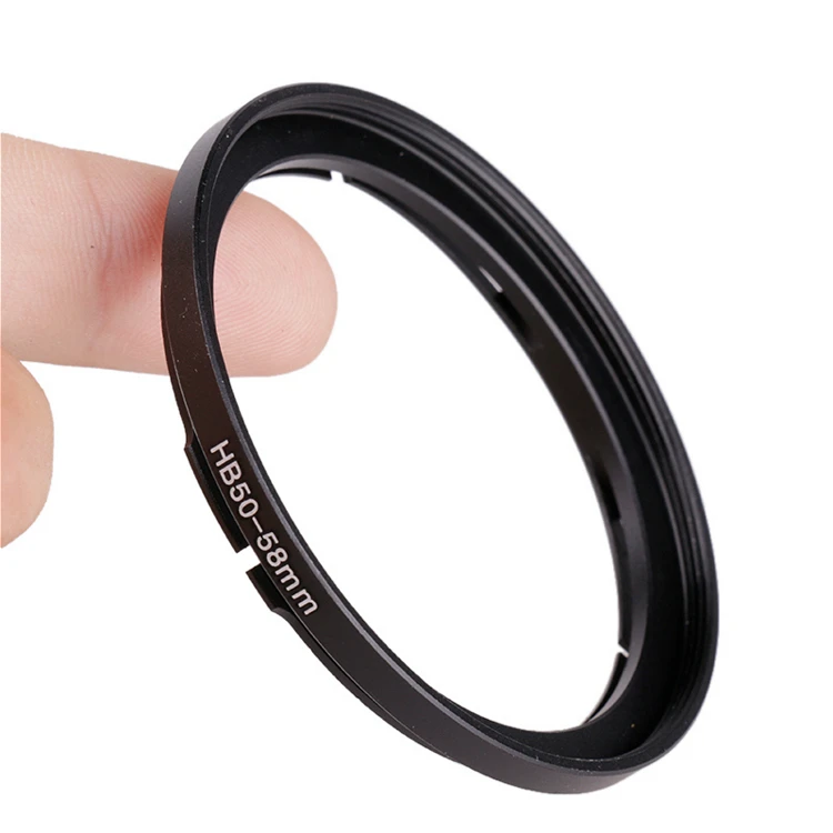 

B50/HB50-52/55/58/62/67/72/77/82mm Bayonet Step Up Screw lens Filter Thread adapter for Hasselblad Bay 50 camera