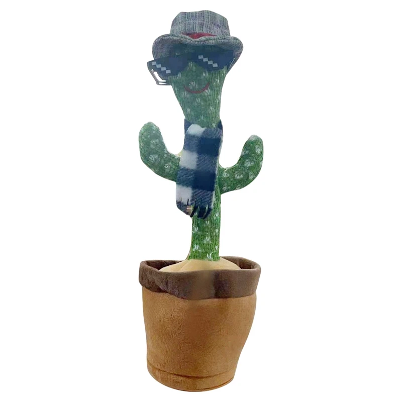 

Dancing Cactus Toy Cactus Toy Electric Dancing Cactus Toys for Plush Toys Best Gifts for Kids Dancing Cactus
