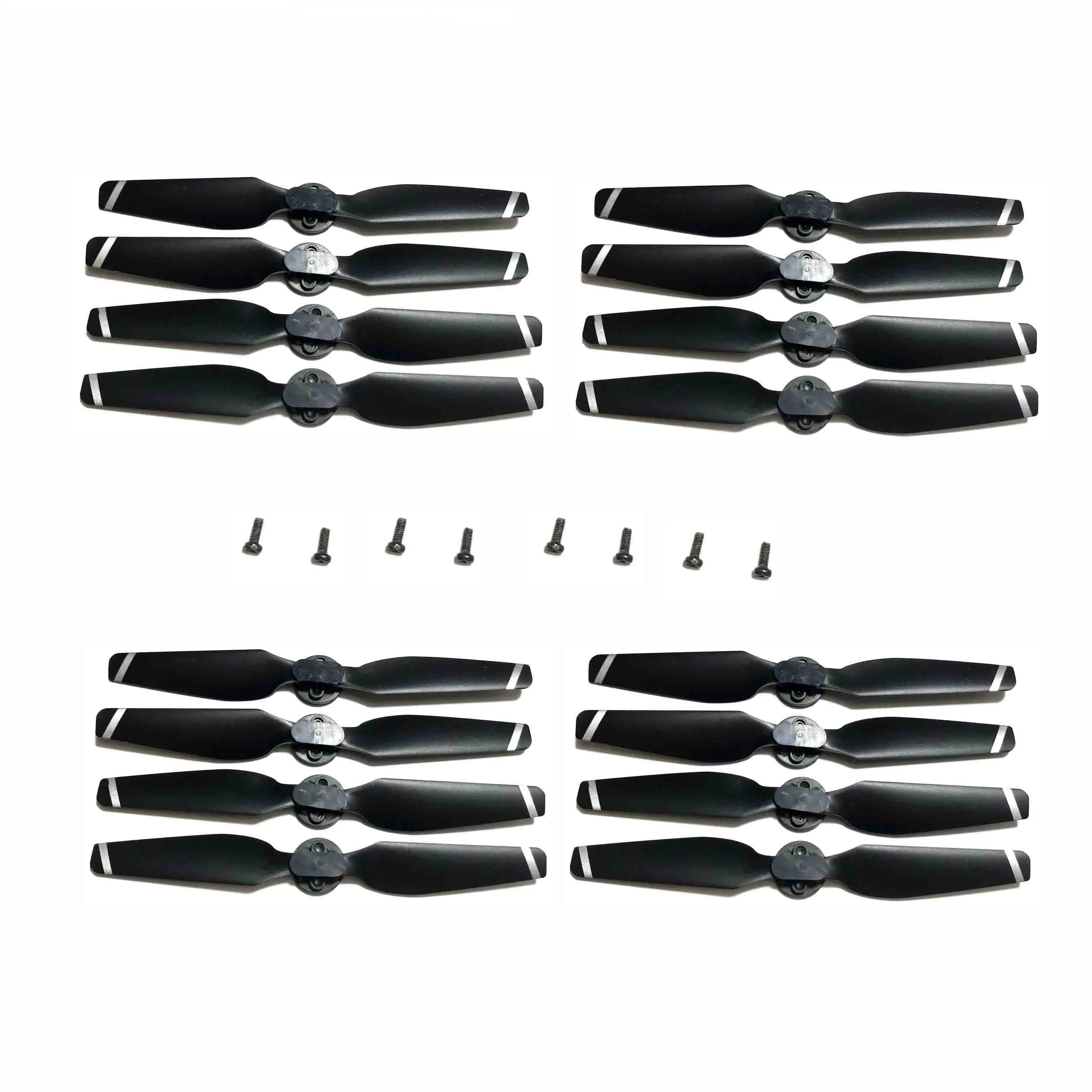 

16 шт. (4 комплекта) Аксессуары для дрона KF102 Pro бесщеточный двигатель Лопасти пропеллера кленовый лист KF102pro Запчасти для квадрокоптера