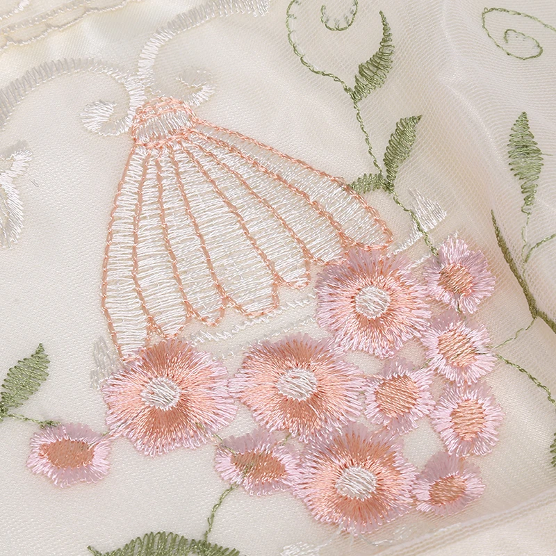 

Wall-Mounted Air Conditioner Cover Lace Hanger Cover Pastoral Fabric Air Conditioner Cover Clean Dust Cover