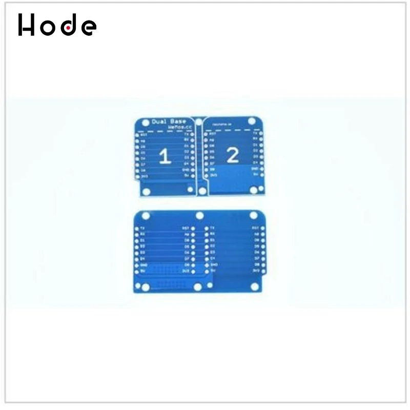 Хороший и новый щит с двойным разъемом для WeMos D1 Mini NodeMCU Arduino ESP8266|Детали аксессуары
