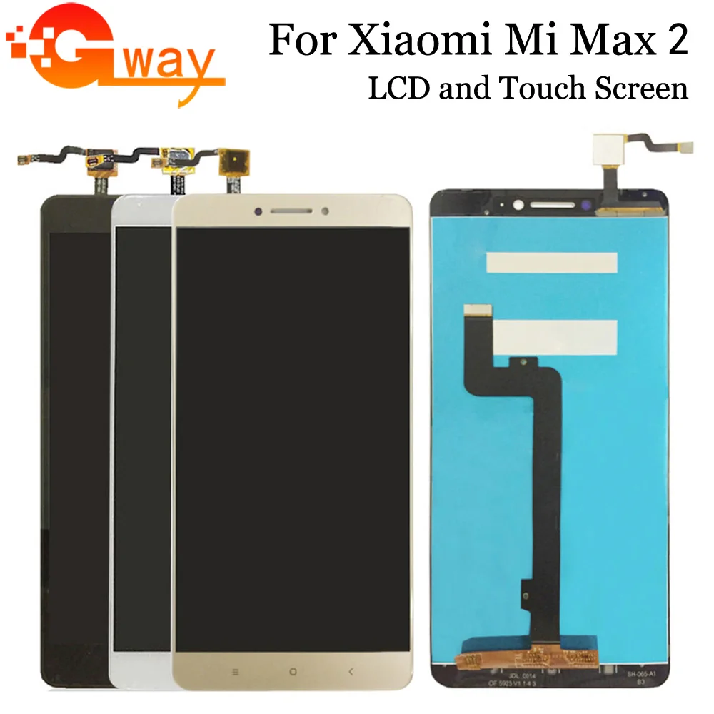 Высококачественный экран AAA 6 44 дюйма для Xiaomi Mi Max 2 ЖК дисплей сменный сенсорный
