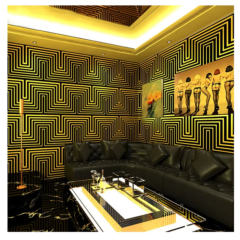 

KTV special theme box wallpaper wallpaper 3D three dimensional corridor flash decoration background wall bar wall cloth