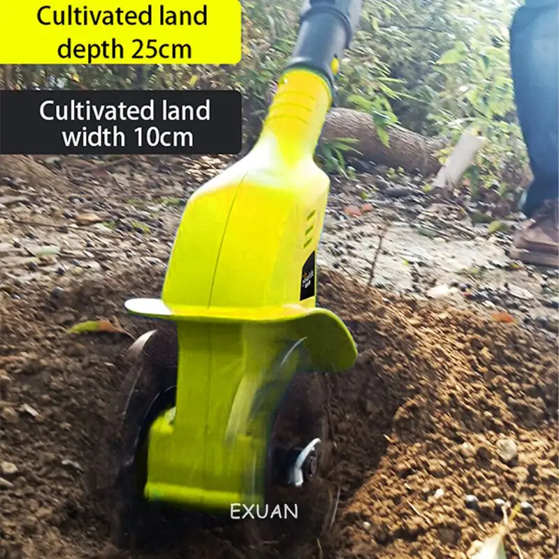 Ручной беспроводной микро культиватор с литиевой батареей 20 в скарификатор