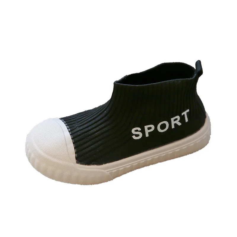 KINE PANDA 1 2 3 4 5 6 Years Old Baby Shoes Kids Sneakers for Girl Children Boys Sport Running Breathable Knitting Slip-on | Детская