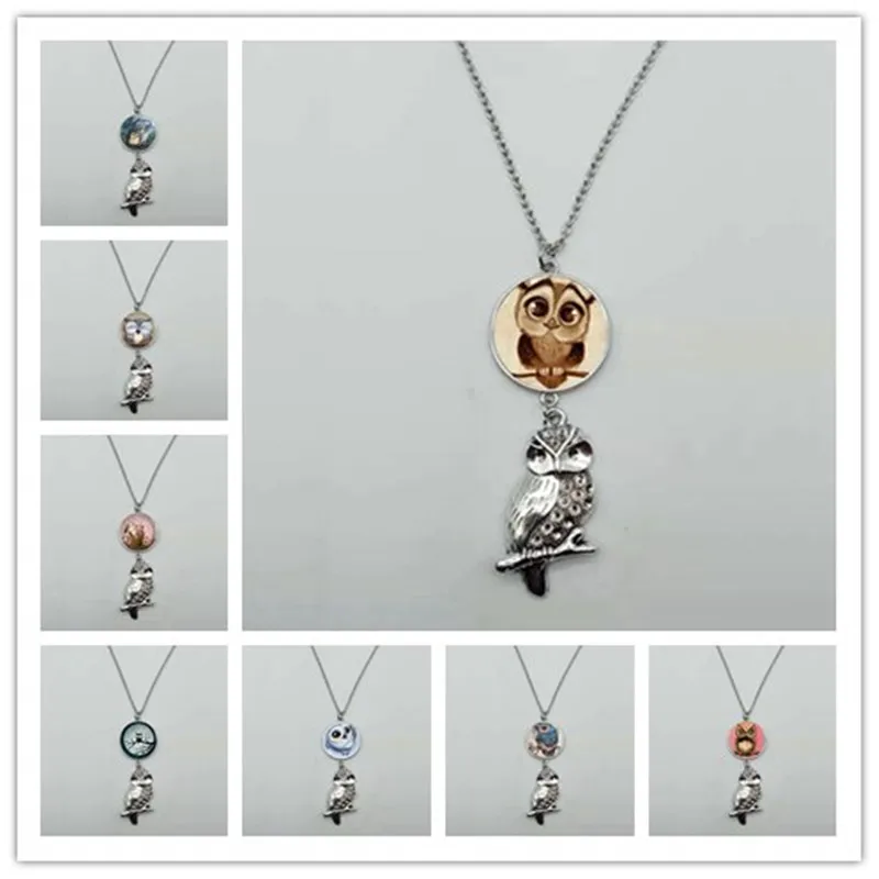 Женское ожерелье с подвеской в виде совы | Украшения и аксессуары
