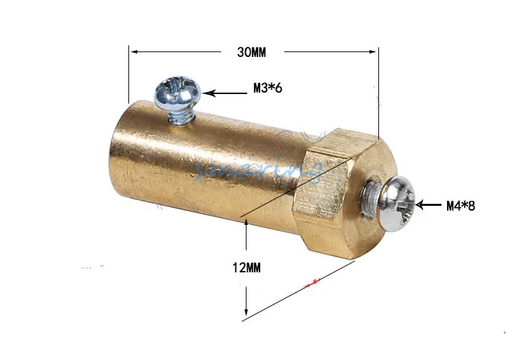 

4/5/6mm Motor Coupling 58mm For Wheel Omnidirectional Universal Wheel for Smart Robot Car Chassis Kit
