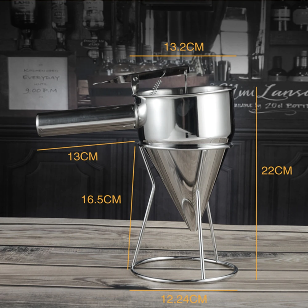 Диспенсер для теста кексов леденцов воронки блинов маффинов крема сепаратор