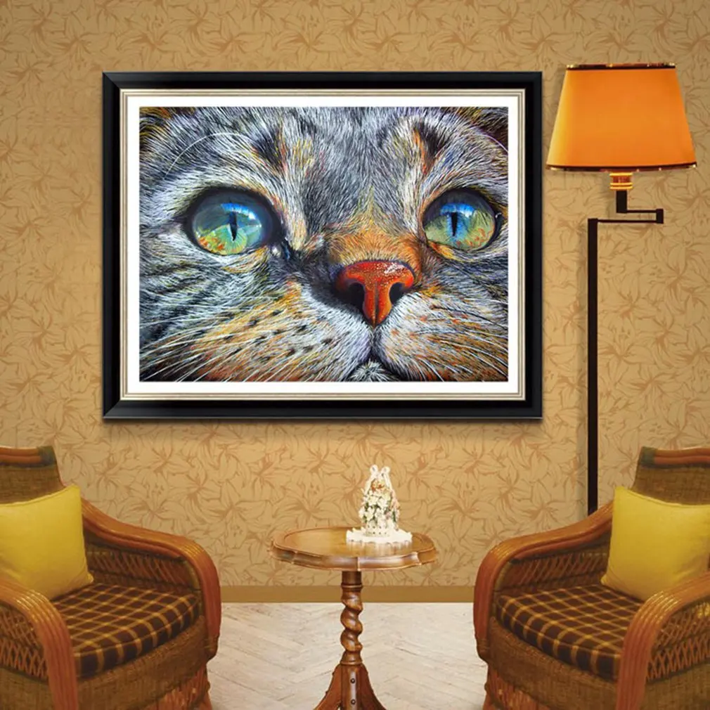 Алмазная живопись сделай сам с милыми кошками алмазная картина полным покрытием