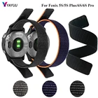 YAYUU 20 мм, нейлоновые ремешки для часов Fenix 6S, ультралегкие Тканые спортивные ремешки с петлей для Garmin Fenix 6S6S Pro