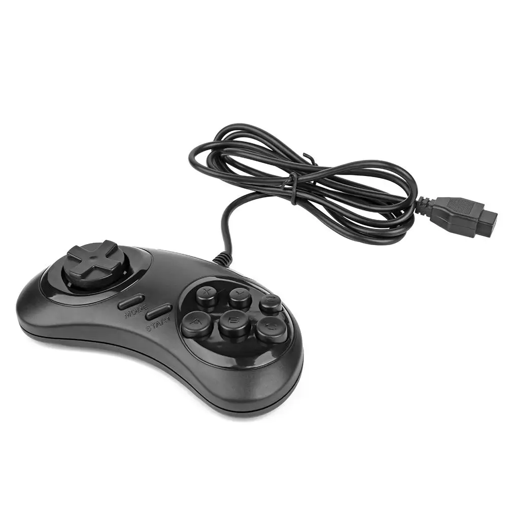 Игровой контроллер SEGA K1 K2 16-битный джойстик консоль с 9-ю отверстиями аксессуары