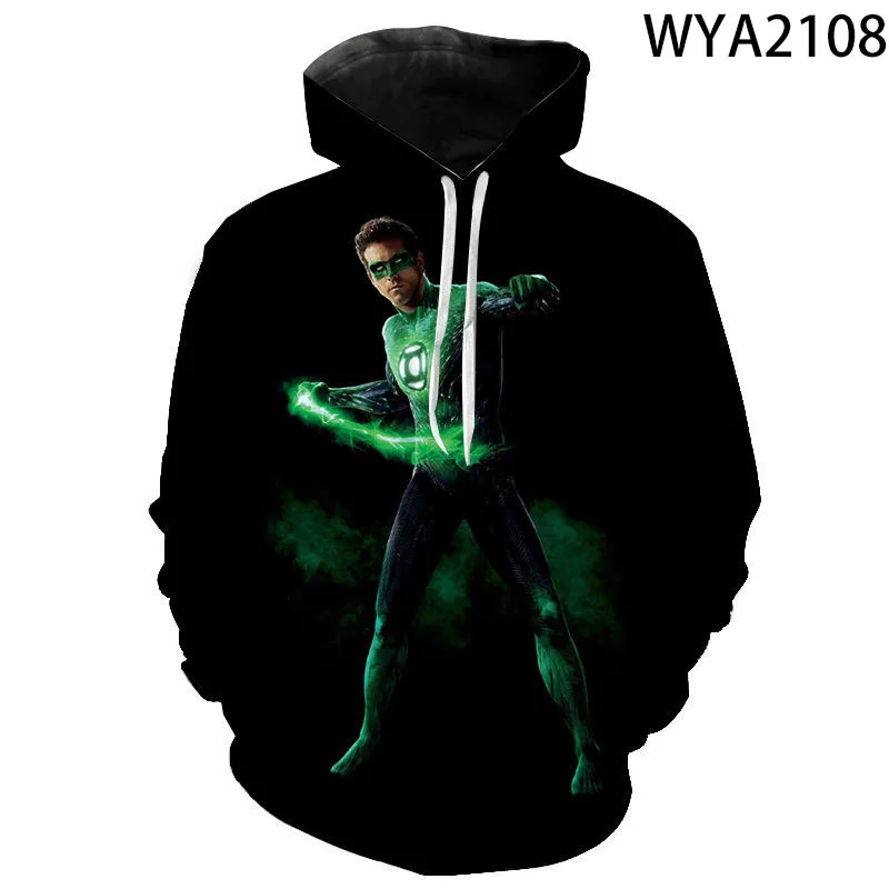 

Movie 3D Printed Sweatshirt Green Men Women Children Fashion Casual Hoodies Pullover Long Sleeve Streetwear Boy Girl Kids Tops
