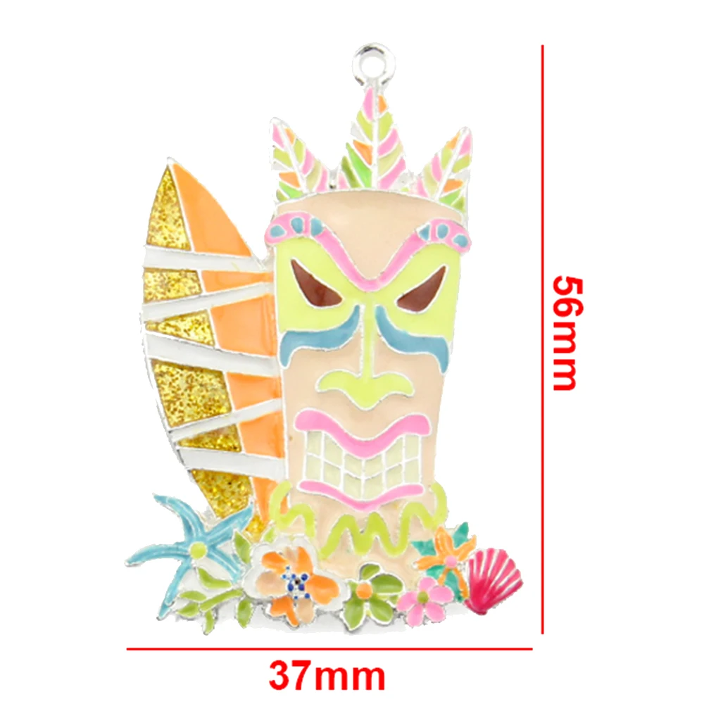 Подвеска Tiki с эмалью новый дизайн на заказ 50 шт./лот|Подвески| |
