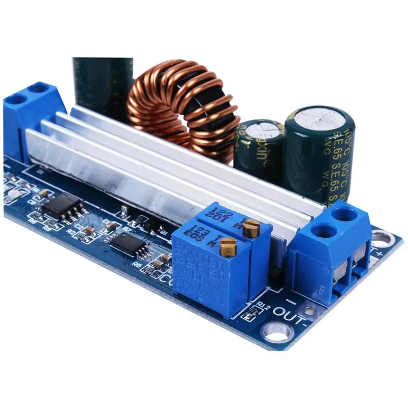 

DC-DC Auto Buck Boost Voltage Converter Step Down/ Step Up Voltage Regulator Adjustable DC 5V-30V to 0.5-30V 12V Power Supply Tr