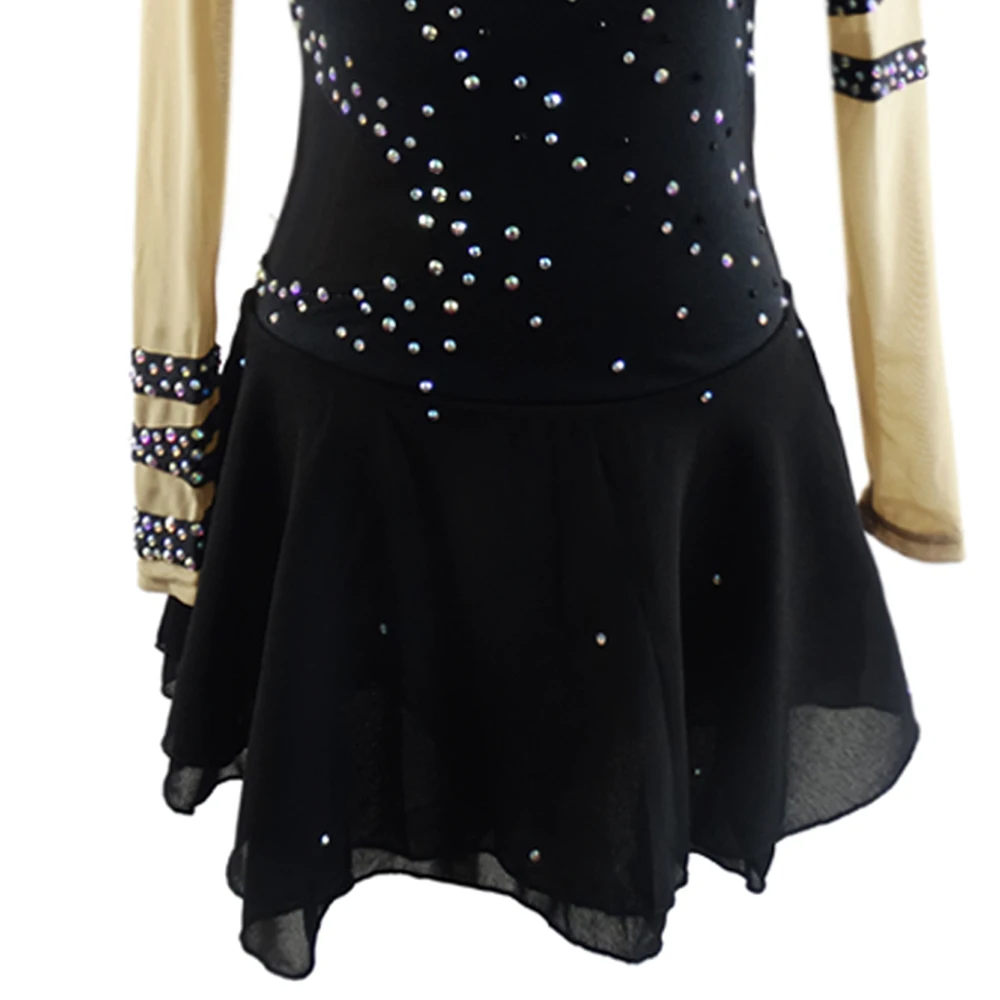 Платье для фигурного катания женщин и девочек платье костюм гимнастики на заказ