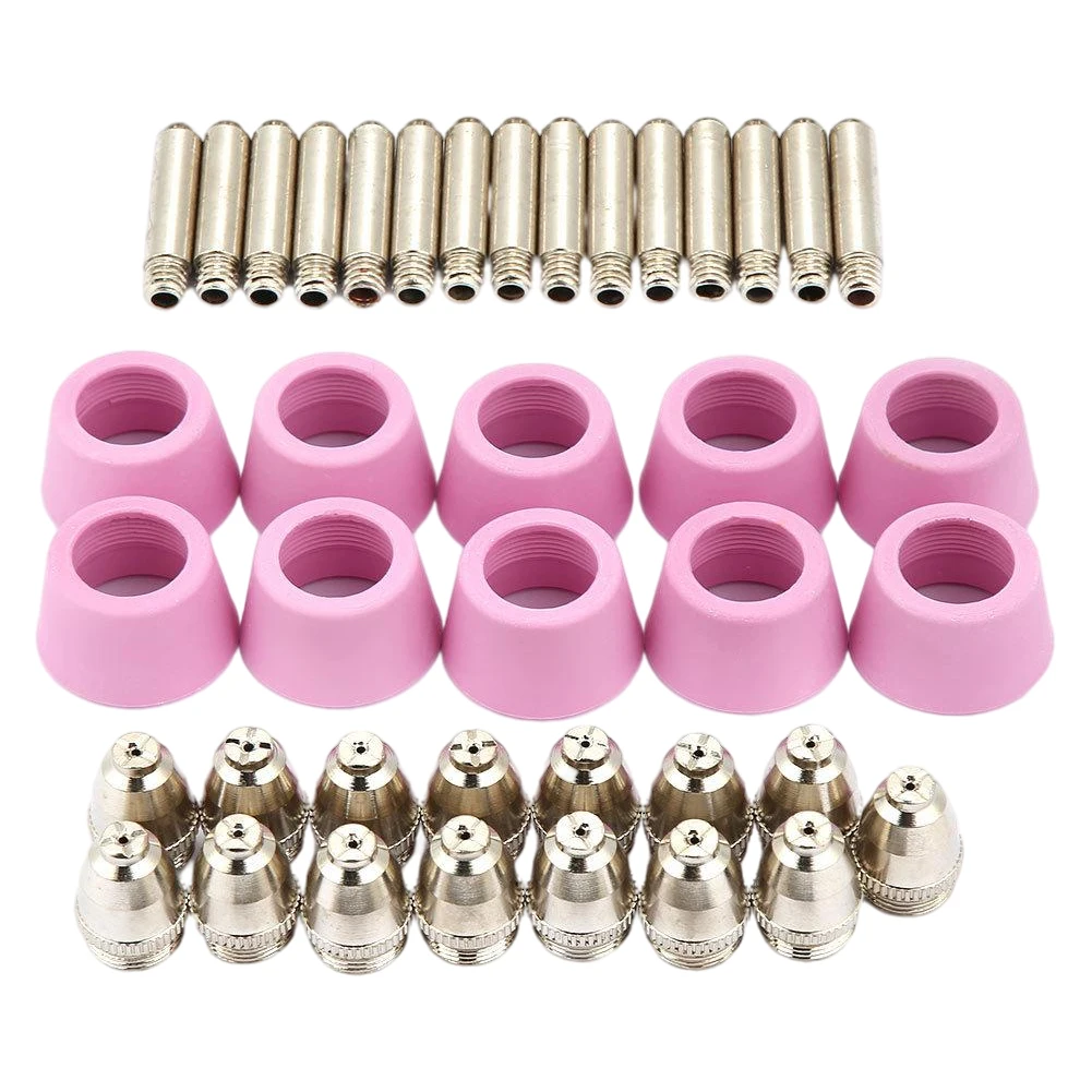 

Electrode Nozzles Ceramic Shield Cups Plasma Slicer Tools Plasma Slicing Machine Accessories For Professional Or Family To Use