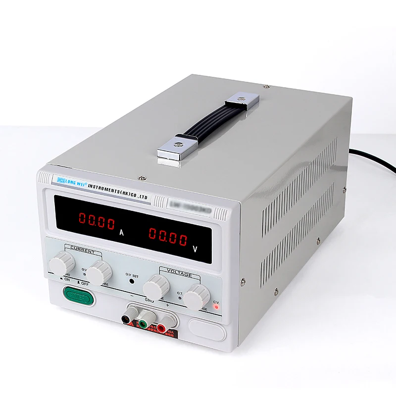 LW высокой мощности DC регулируемые lab источник питания 15V 10A 20A 30A 40A 50A 60A скамья