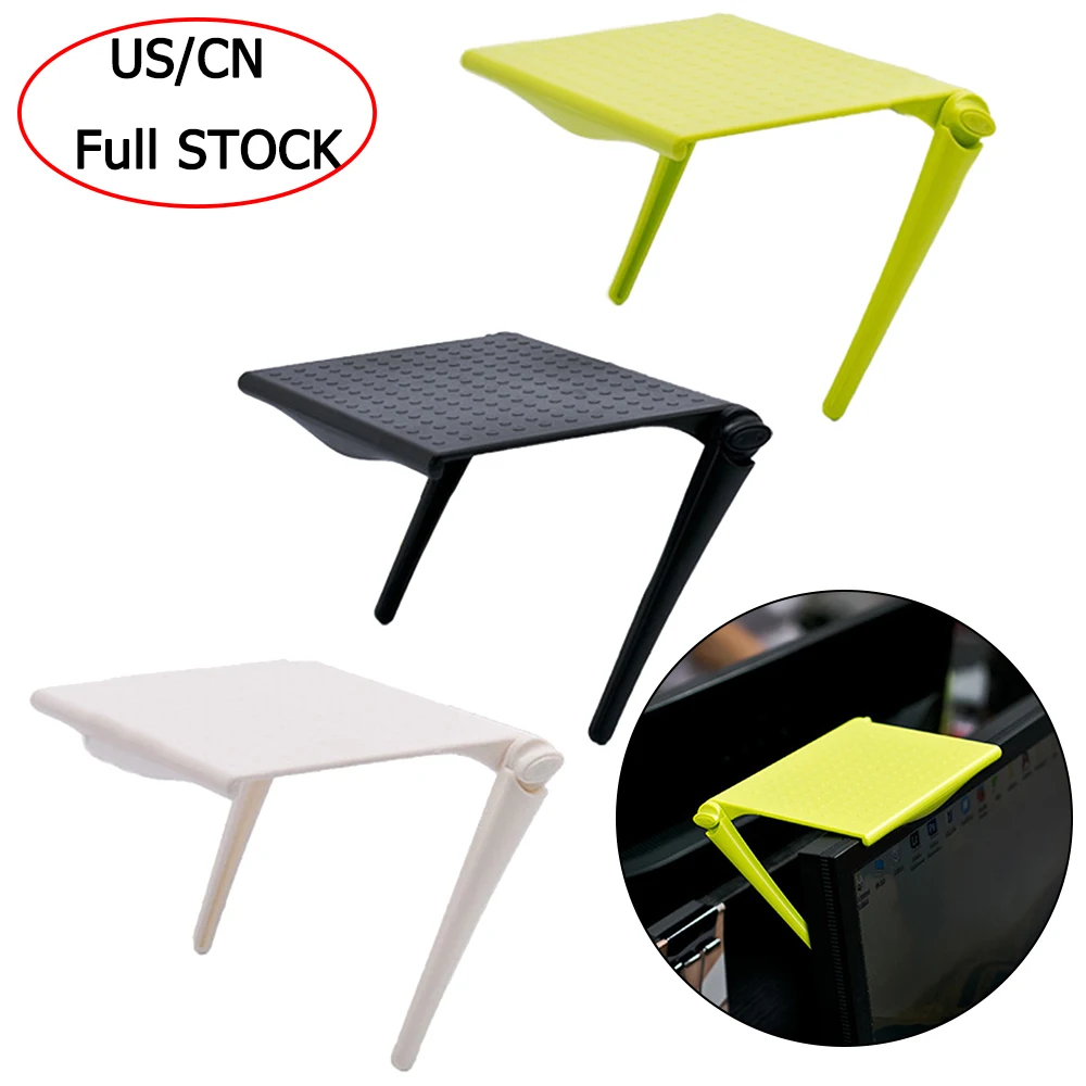 1 шт. прищепка для хранения офисных принадлежностей экрана компьютера органайзер