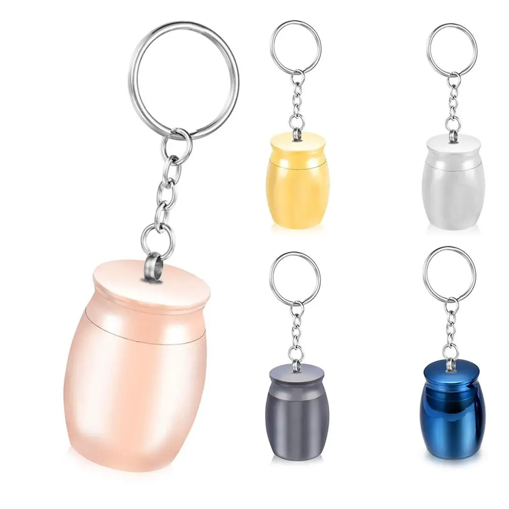 

Брелок для ключей в виде урны из нержавеющей стали, 30 х4 мм