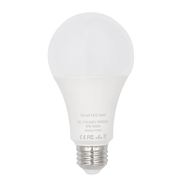 Tuya Smart Life Wifi умный светодиодный светильник лампа E27 10 Вт 900Lm 2700K 6500K холодный теплый белый светильник работать с Alexa Google Home IFTTT