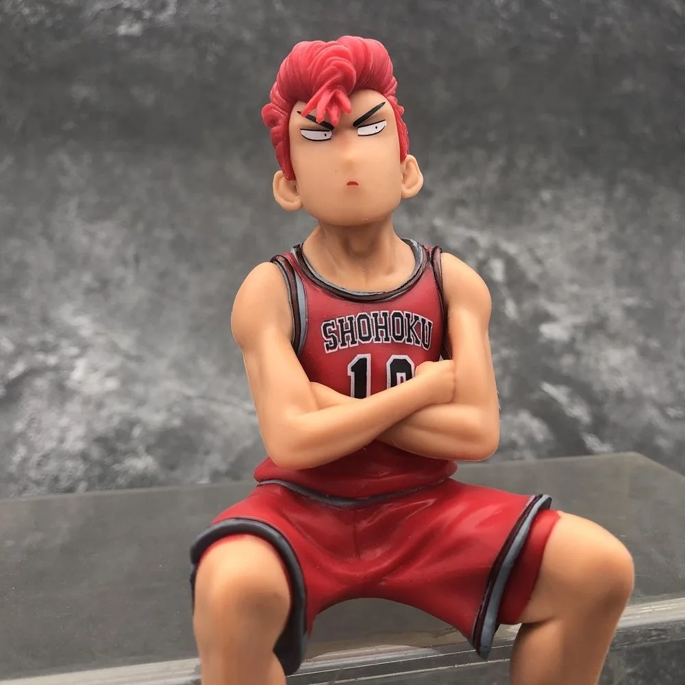 Фигурки героев аниме SLAM DUNK Sakuragi Hanamichi ПВХ 15 см Rukawa Kaede Акаги Такенори Mitsui Hisashi