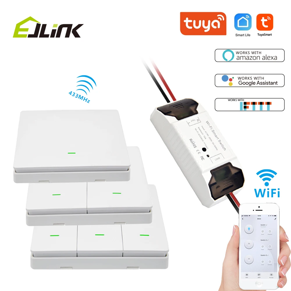 EJLINK Smart переключатель Wi-Fi пульт для Управление автоматизации 