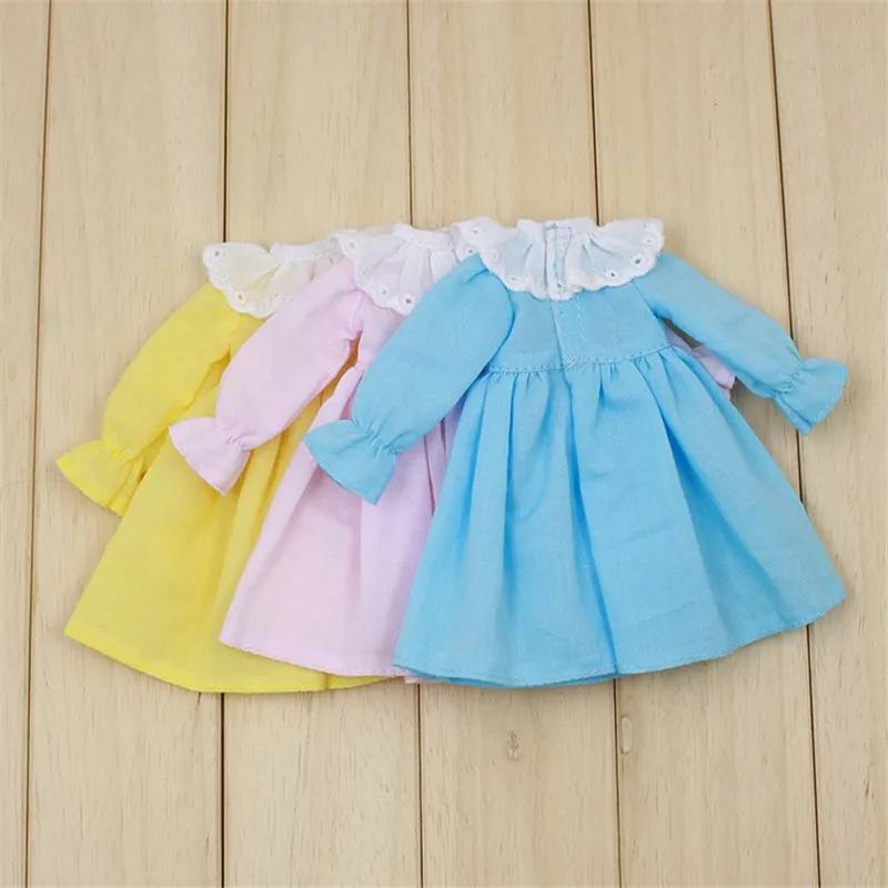 Наряды для куклы ICY DBS Blyth цельнокроеное простое платье шарнирного тела милый