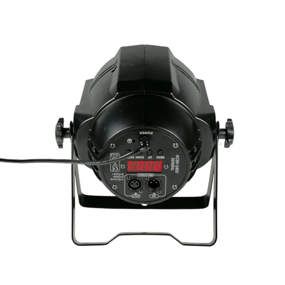 2 шт./18x18 Вт светодиодный прожсветильник Тор par s dmx led rgbwa uv 6 в 1 плосветильник