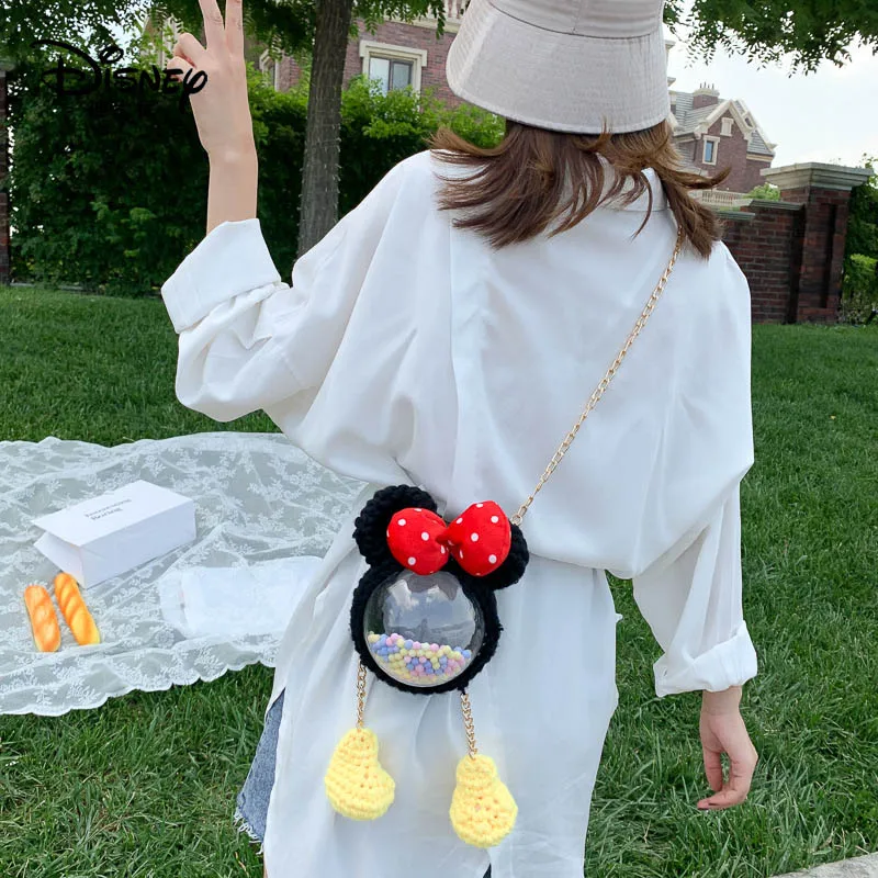 Дисней Микки Маус Минни сумка на плечо для девочек портмоне модный кошелек новая