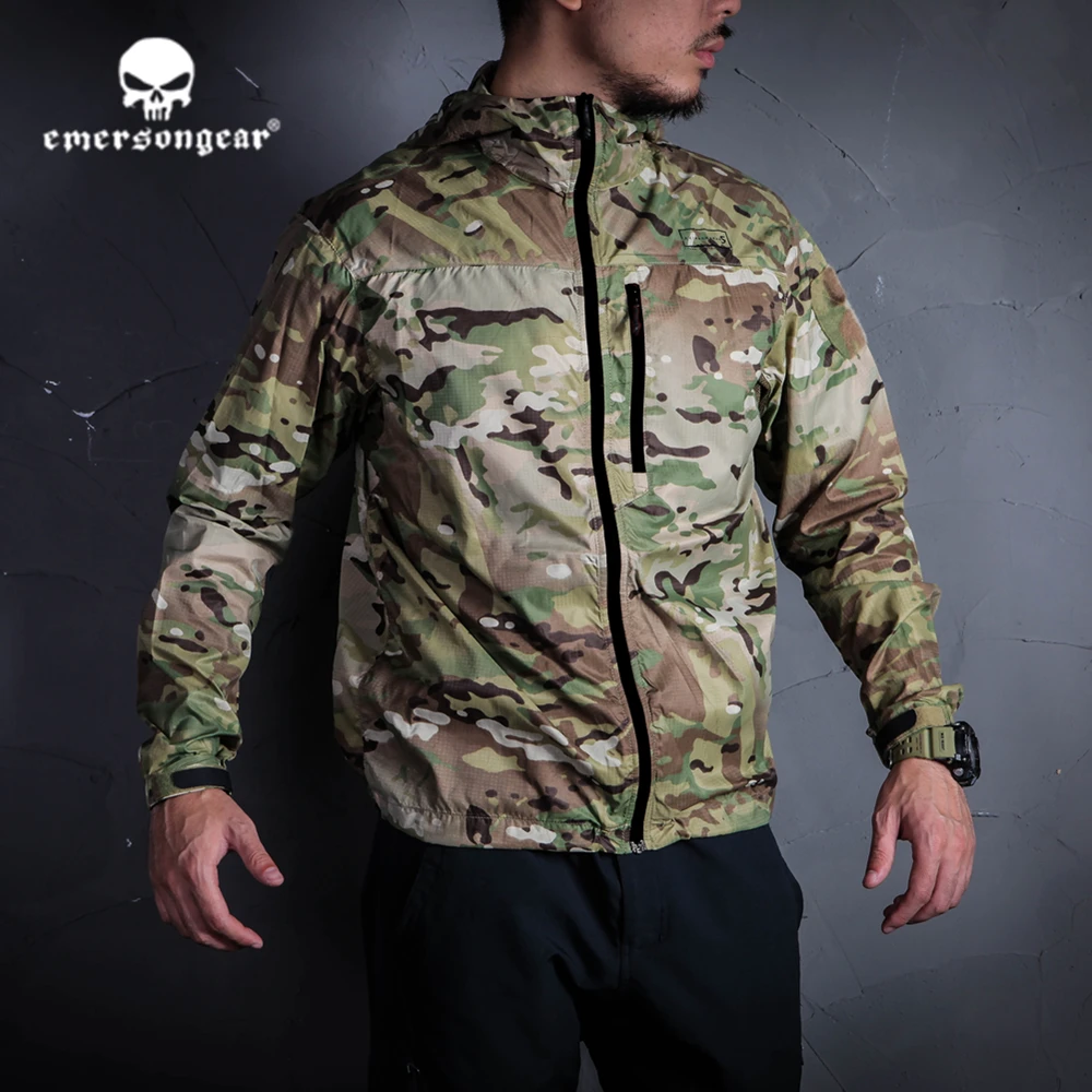 Emersongear кожаная куртка Мультикам Солнцезащитная ветрозащитная подкладка T.A.S.L