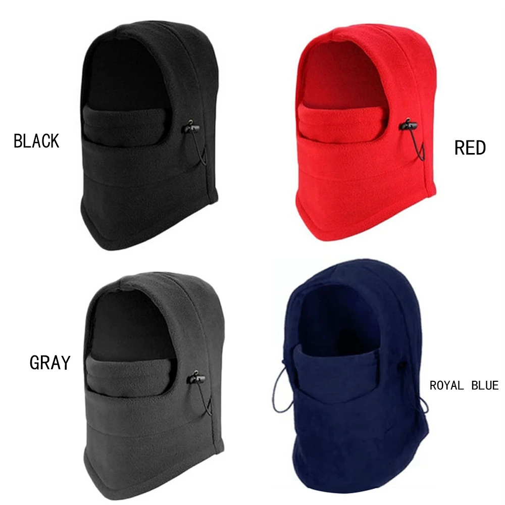 Зимние ветрозащитные походные шапки для мужчин теплые Флисовые Балаклавы лыжные