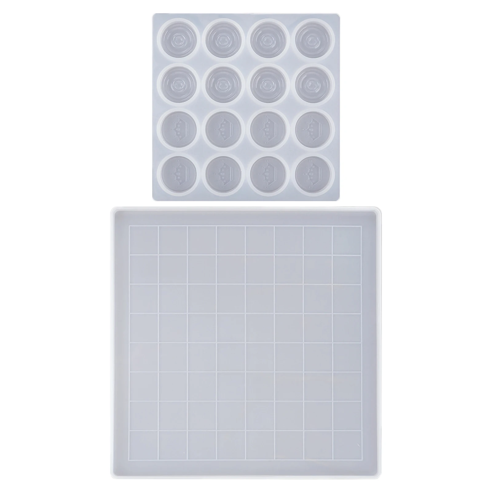 

Handmade Mold International Checker Clear Silicone Mould DIY Silicone Molds Resin Casting Mold Crystal Epoxy Mold