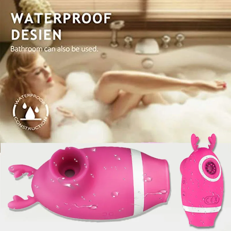 3 в 1 лижущий язык вибратор соска точка G присоска Женская мастурбация