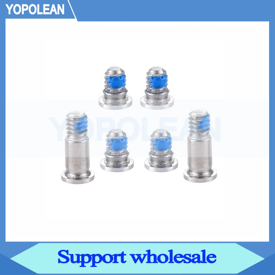 5 комплектов Серебряный чехол для задней части корпуса Винт винты Macbook Pro Retina 13