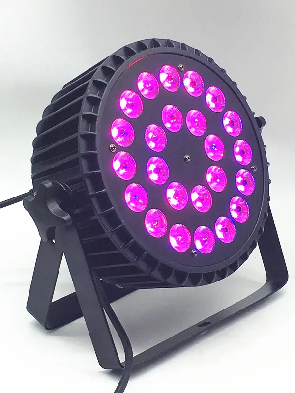 24x18 Вт RGBWA+ UV 6в1 DMX светодиодный прожектор для диджея iluminacion 6в1 rgbwa uv llevo luz de la igualdad dj dmx luz