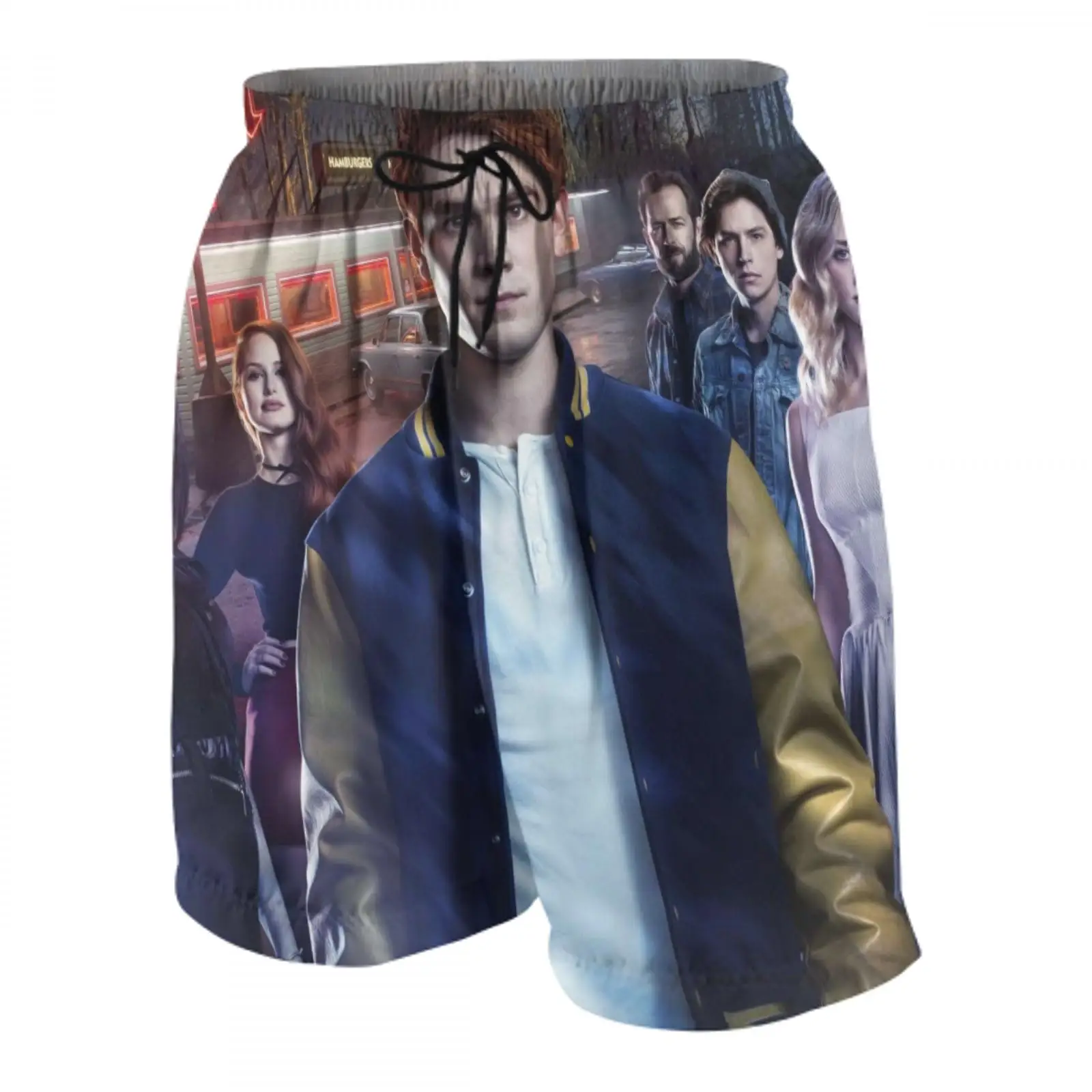 

2021 new riverdale Sports beach shorts cute kids loose panties riverdale pendant kids panties