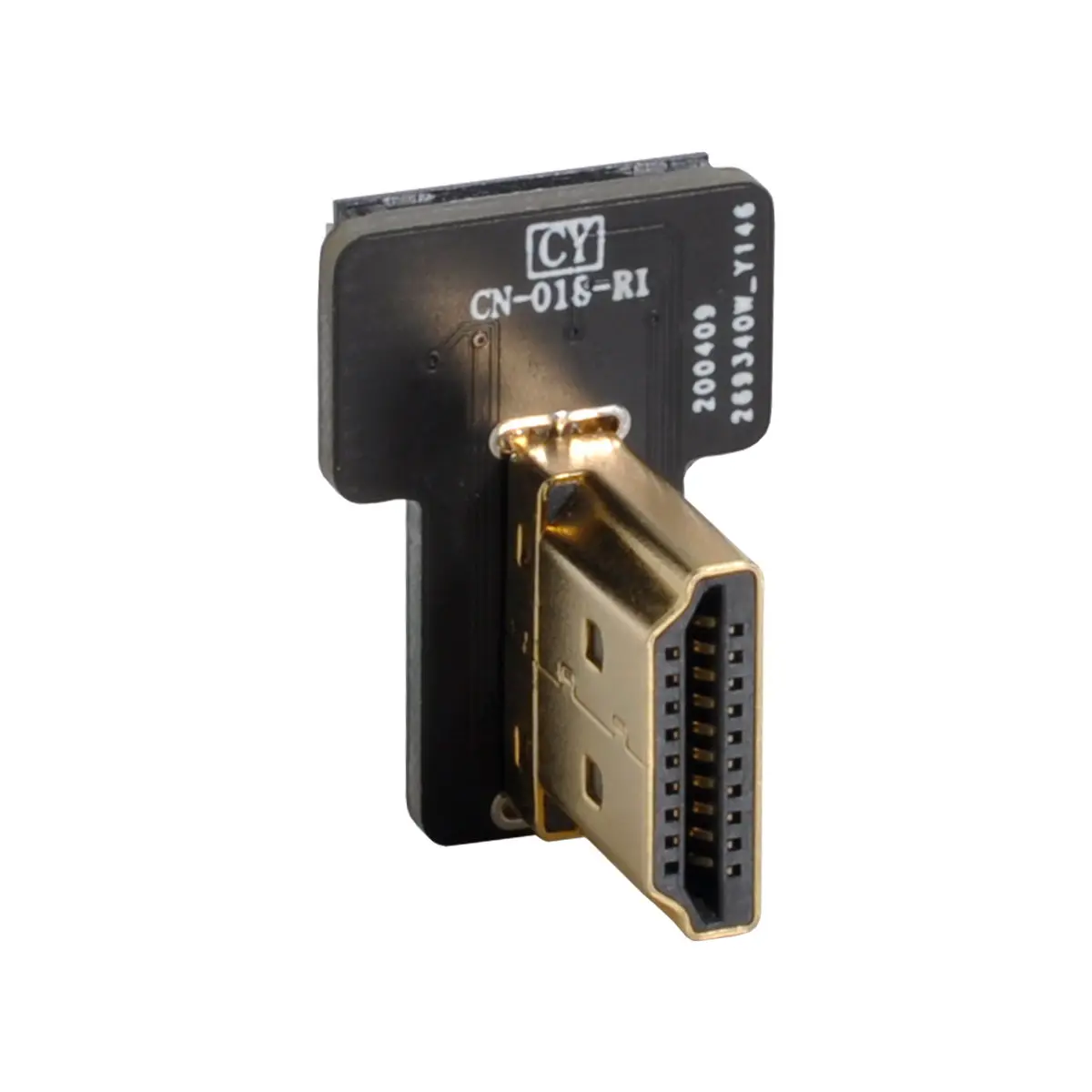 

CYFPV HDMI-compatible Type A Male Connector Left & Right Angled 90 Degree for FPV HDTV Multicopter Aerial Photography