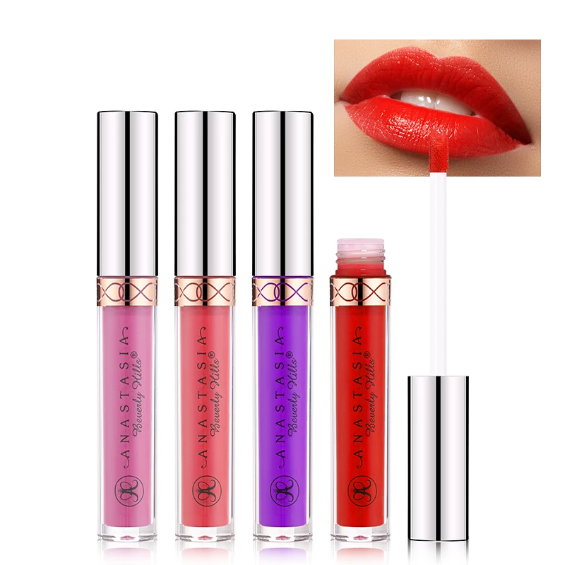 Брендовый матовый блеск для губ жидкая губная помада водостойкая