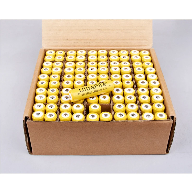 18650 3,7 v 9800 mah литиевая аккумуляторная батарея(без PCB) для Аккумулятор