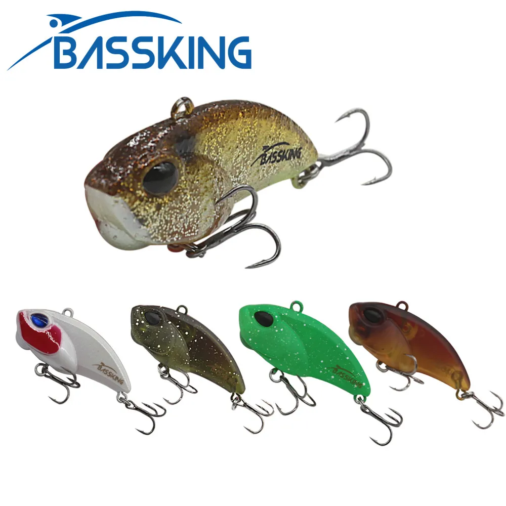 BASSKING 38 мм 3 6g опускается на дно рыболовная приманка с вибрацией жесткая