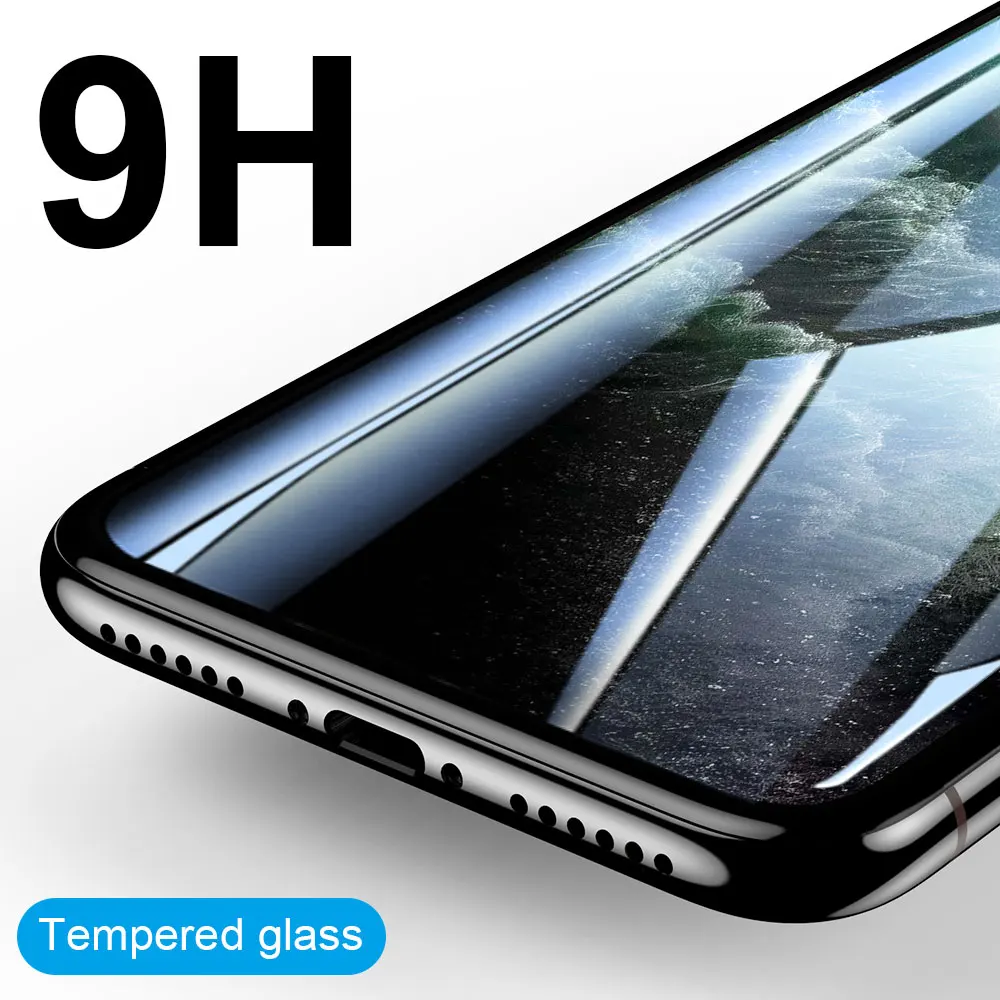 9H HD закаленное стекло для iPhone X XS 11 Pro Max XR защита экрана Защитное SE 5 5S 5C 6 6s 7 8 Plus
