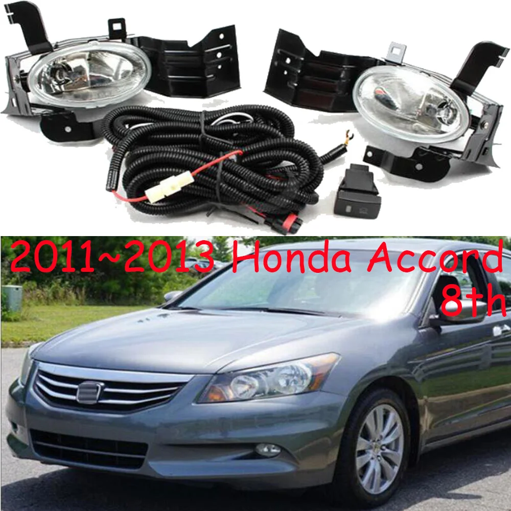 Автомобильная фара бампера для Honda Accord противотуманная 8th 2011 ~ 2013y галогенная