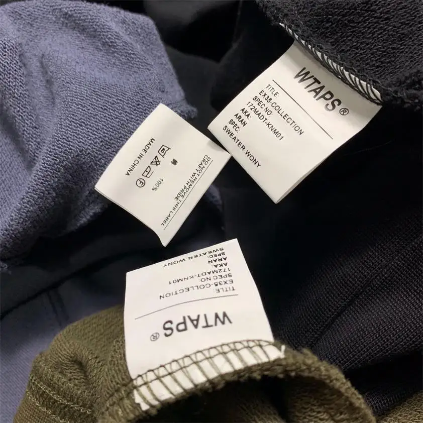 

WTAPS Hoodies Harajuku Hip Hop Crew Neck Sweatshirt Men Clothing Skateboard Streetwear Women Tracksuit Oversized Winter Clothes