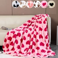 faux fur shaggy blanket fleece bedspreads cow print throw blanket soft blankets for beds warm double sided blanket bedding decor