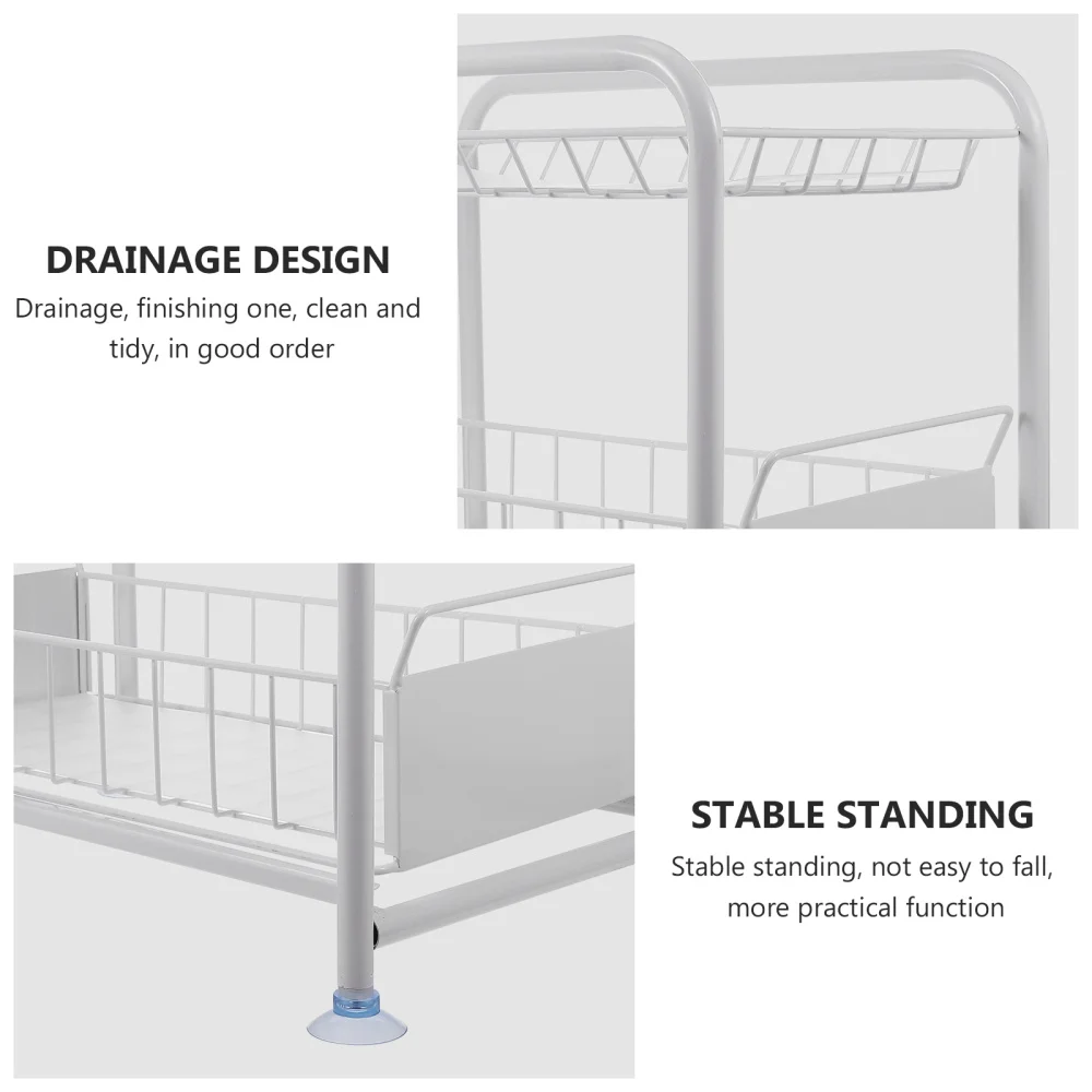 

Durable Kitchen Under Sink Storage Holder Push and Type Storage Rack