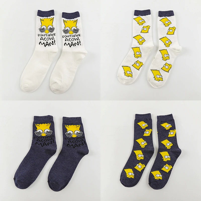 

High Quality Printed Harajuku Funny Socks Cute Socks Creative Life Thick and Long Trendy Male Hip-Hop Soken Calf Snake Cool Sock