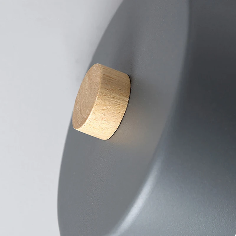 

New Personality Bedroom Bedside Can Ce Rotated With Switch Reading Fresh Eye Protection Macaron Wall Lamp