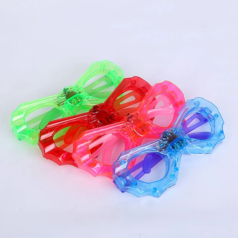 Модные нарядные светодиодные очки модное неоновое освещение вечерние Рождества